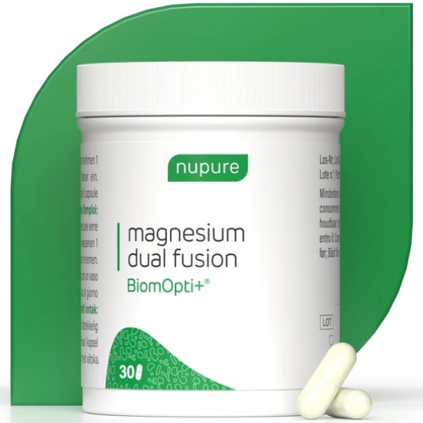 nupure® BiomOpti+magnesium dual fusion 30 tab
